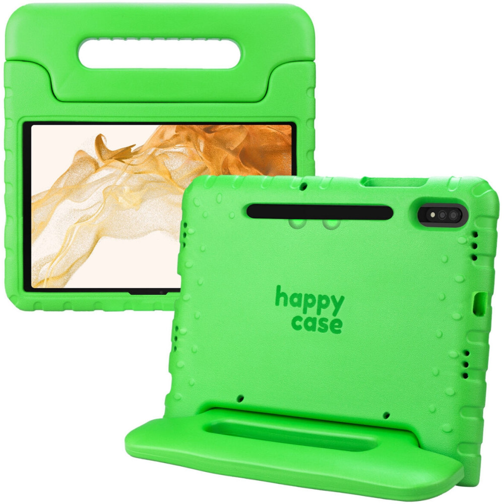 HappyCase Ανθεκτική Θήκη για Παιδιά - Samsung Galaxy Tab S8 / S7 11" - Green (8719246391422)