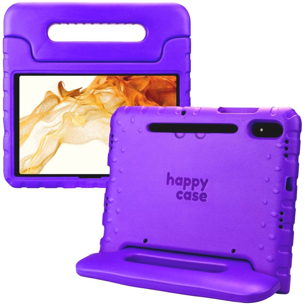 HappyCase Ανθεκτική Θήκη για Παιδιά - Samsung Galaxy Tab S8 / S7 11" - Purple (8719246391415)