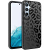 HappyCase Θήκη Σιλικόνης Samsung Galaxy A54 - Leopard Print Black (8719246398520)