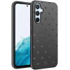 HappyCase Θήκη Σιλικόνης Samsung Galaxy A54 - Hearts Print Black (8719246398582)