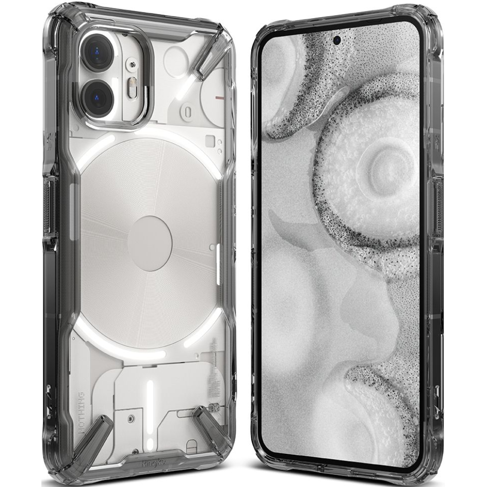 Ringke Fusion X Θήκη - Nothing Phone 2 - Smoke Black (8809919309516)