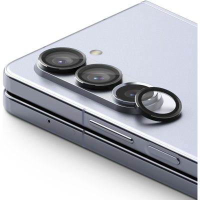 Ringke Camera Lens Frame Glass - Αντιχαρακτικό Γυαλί Προστασίας για Φακό Κάμερας - Samsung Galaxy Z Fold5 - Black (8809919306102)