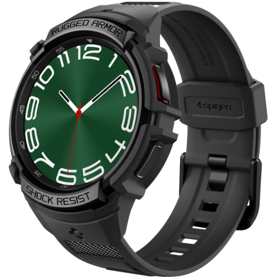 Spigen Rugged Armor Pro Θήκη Samsung Galaxy Watch 6 Classic 47mm - Black (ACS06488)