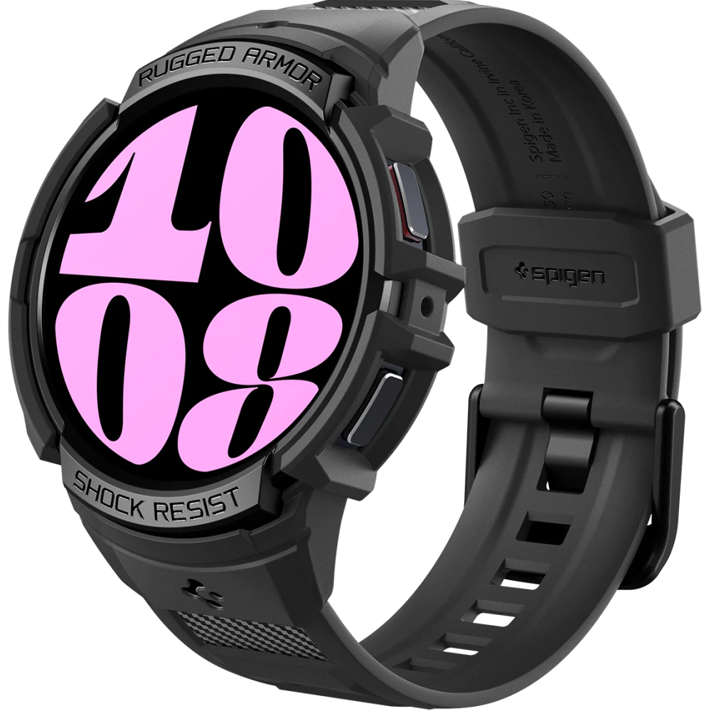 Spigen Rugged Armor Pro Θήκη Samsung Galaxy Watch 6 40mm - Black (ACS06501)