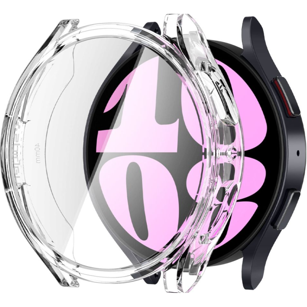 Spigen Θήκη Ultra Hybrid Samsung Galaxy Watch 6 40mm - Crystal Clear (ACS06502)