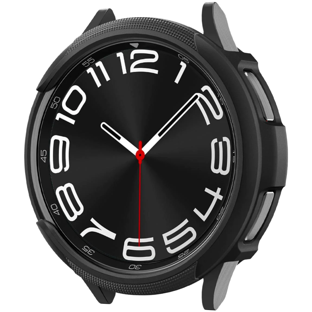 Spigen Liquid Air Θήκη Σιλικόνης - Samsung Galaxy Watch 6 Classic 43mm - Matte Black (ACS06395)