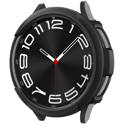 Spigen Liquid Air Θήκη Σιλικόνης - Samsung Galaxy Watch 6 Classic 43mm - Matte Black (ACS06395)