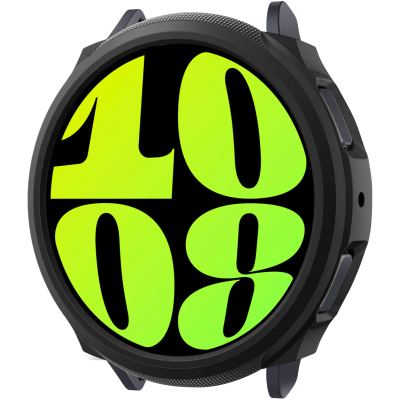 Spigen Liquid Air Θήκη Σιλικόνης - Samsung Galaxy Watch 6 44mm - Matte Black (ACS06392)