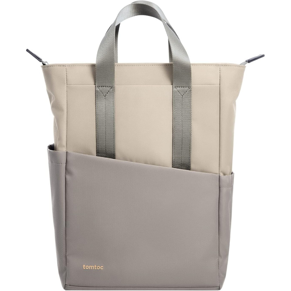 Tomtoc Slash-A63 Laptop Backpack - Σακίδιο Πλάτης / Τσάντα Μεταφοράς Laptop έως 14" - 12L - Moon Gray (A63C1G1)