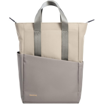 Tomtoc Slash-A63 Laptop Backpack - Σακίδιο Πλάτης / Τσάντα Μεταφοράς Laptop έως 14" - 12L - Moon Gray (A63C1G1)