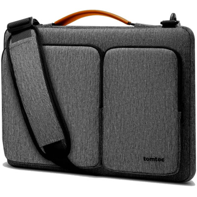 Tomtoc Defender A42 Laptop Shoulder Bag - Θήκη / Τσάντα Μεταφοράς Laptop 16'' - Gray (A42-E02G)