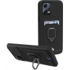 Bodycell Multifunction - Ανθεκτική Θήκη Xiaomi Redmi Note 12 5G / Poco X5 με Λουράκι Λαιμού / Κάλυμμα Κάμερας / Ring Holder / Υποδοχή Κάρτας - Black (5206015015809)