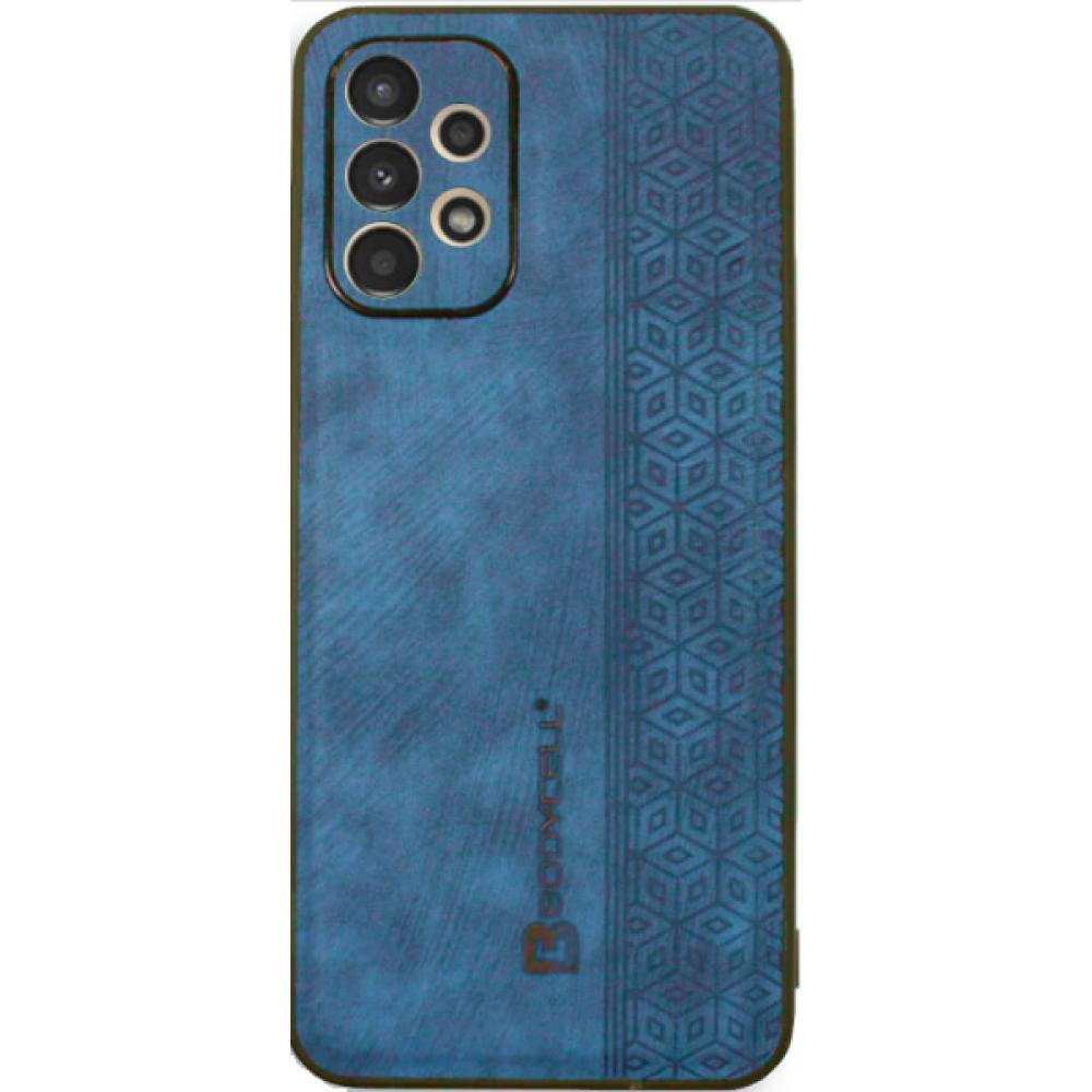 Bodycell Pattern Leather - Σκληρή Θήκη Samsung Galaxy A13 4G - Blue (5206015068676)