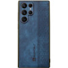 Bodycell Pattern Leather - Σκληρή Θήκη Samsung Galaxy S22 Ultra 5G - Blue (5206015068799)