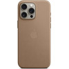 Θήκη Apple iPhone 15 Pro Max - Official Apple FineWoven Case Υφασμάτινη με MagSafe - Taupe (MT4W3ZM/A)