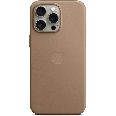 Θήκη Apple iPhone 15 Pro Max - Official Apple FineWoven Case Υφασμάτινη με MagSafe - Taupe (MT4W3ZM/A)