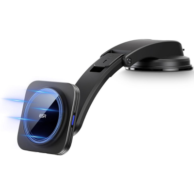 ESR HaloLock Dashboard Wireless Charger - Ρυθμιζόμενη Μαγνητική Βάση Ασύρματης Φόρτισης MagSafe για Ταμπλό Αυτοκινήτου - 7.5W - Black (4894240132845)