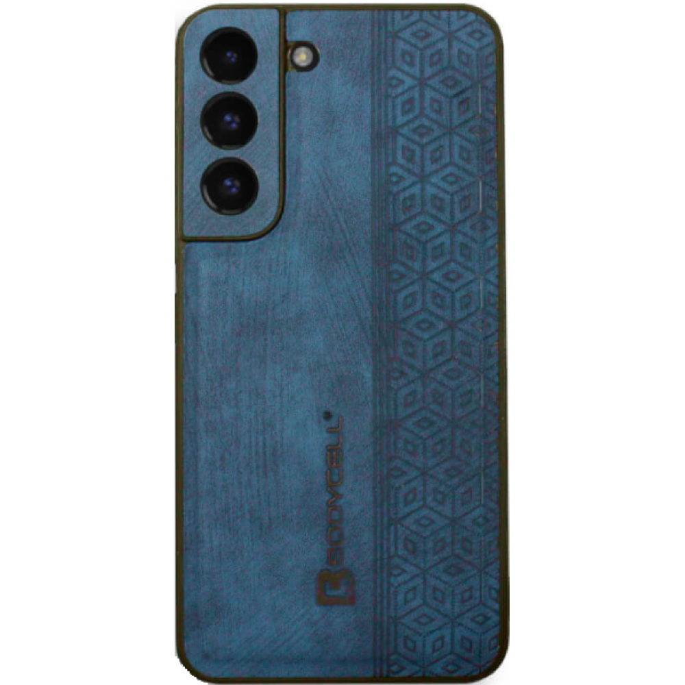 Bodycell Pattern Leather - Σκληρή Θήκη Samsung Galaxy S22 Plus 5G - Blue (5206015068775)
