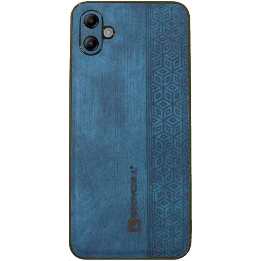 Bodycell Pattern Leather - Σκληρή Θήκη Samsung Galaxy A04e - Blue (5206015068652)