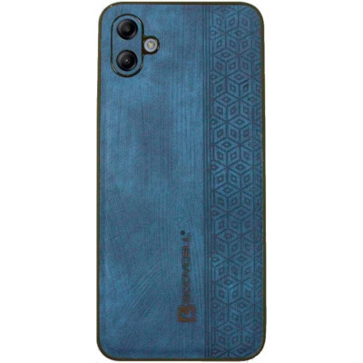 Bodycell Pattern Leather - Σκληρή Θήκη Samsung Galaxy A04e - Blue (5206015068652)
