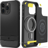 Θήκη Apple iPhone 15 Pro Max - Spigen Rugged Armor MagFit με MagSafe - Matte Black (ACS06561)