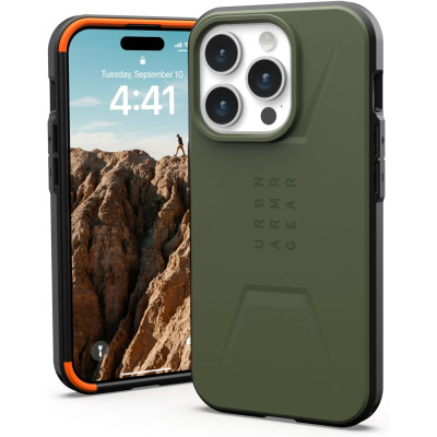 UAG Civilian - Ανθεκτική Θήκη MagSafe Apple iPhone 15 Pro - Olive Drab (114275117272)