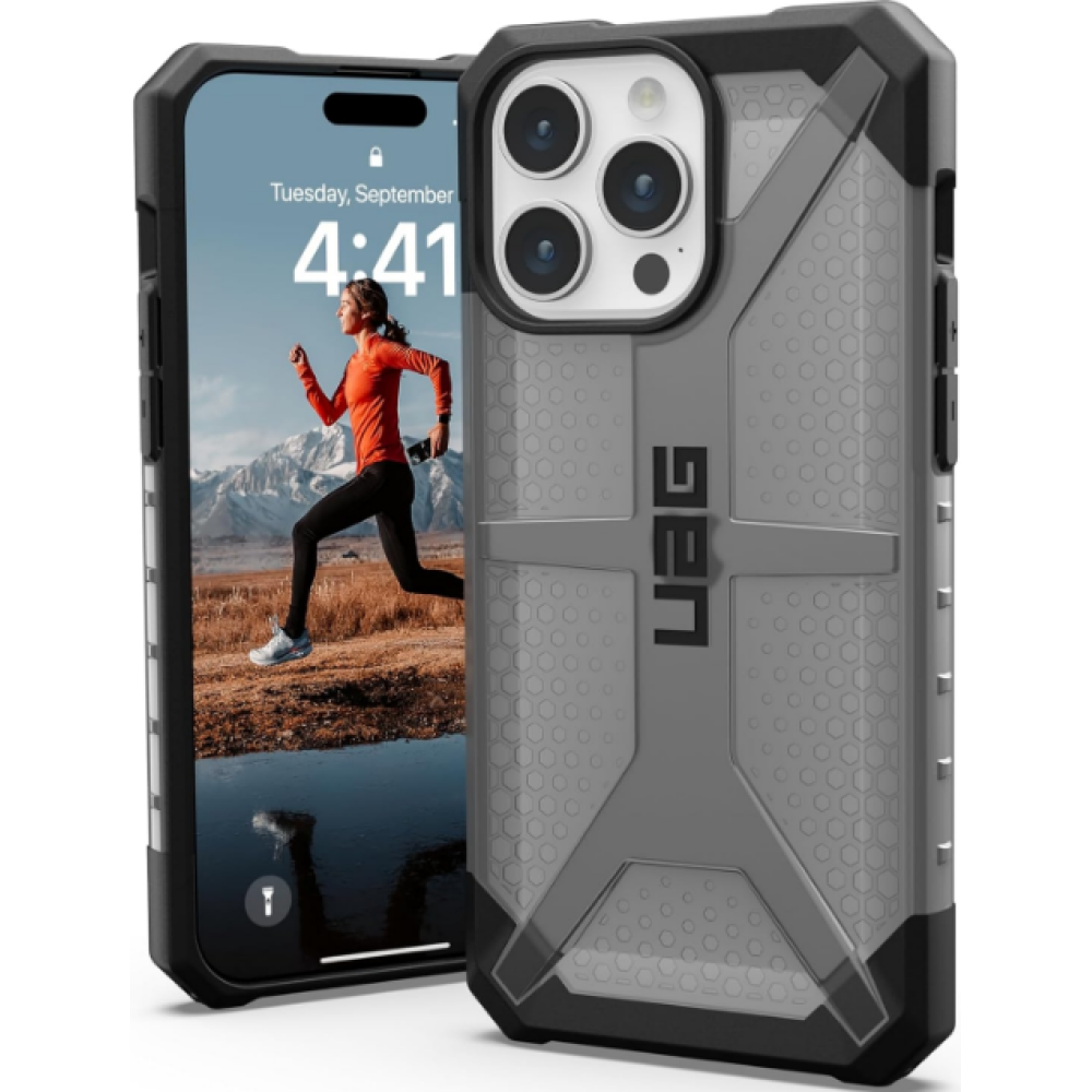 UAG Plasma - Ανθεκτική Θήκη Apple iPhone 15 Pro Max - Ash (114304113131)
