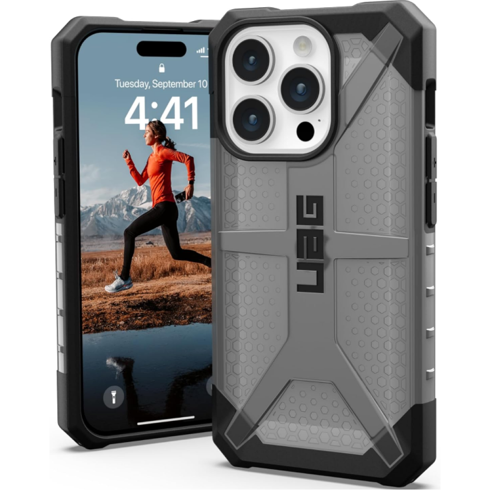 UAG Plasma - Ανθεκτική Θήκη Apple iPhone 15 Pro - Ash (114284113131)