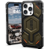 UAG Monarch Pro - Ανθεκτική Θήκη MagSafe - Apple iPhone 15 Pro - Kevlar Elemental Green (11422111397B)