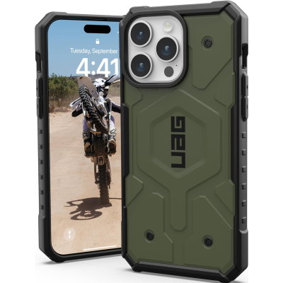 UAG Pathfinder - Ανθεκτική Θήκη MagSafe Apple iPhone 15 Pro Max - Olive Drab (114301117272)