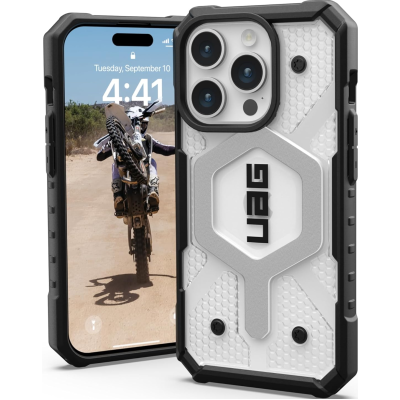 UAG Pathfinder - Ανθεκτική Θήκη MagSafe Apple iPhone 15 Pro - Ice (114281114343)