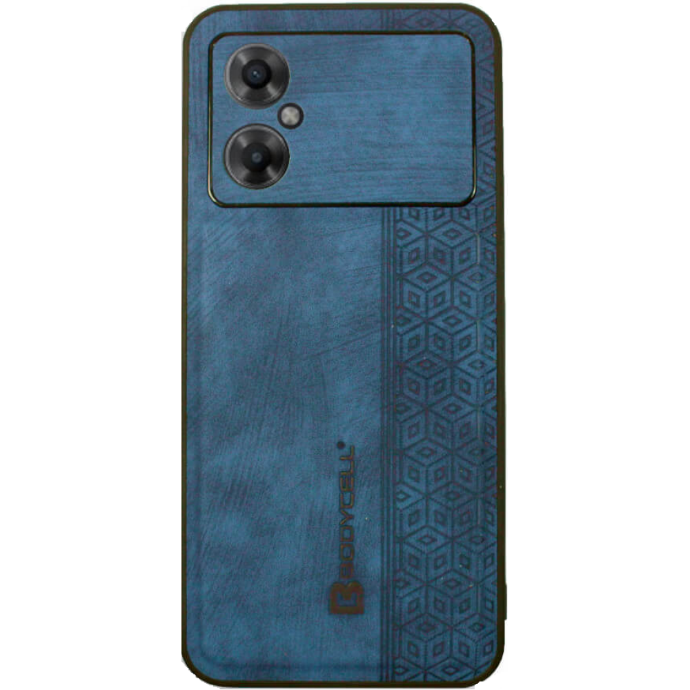 Bodycell Pattern Leather - Σκληρή Θήκη Xiaomi Poco M4 5G - Blue (5206015068911)