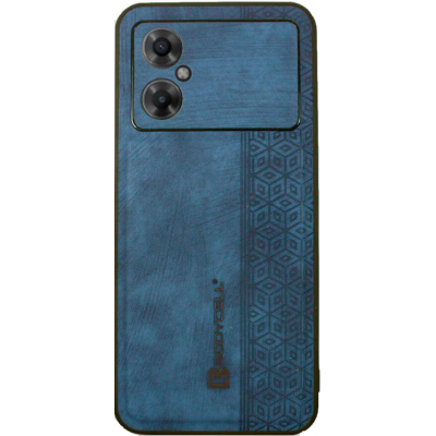 Bodycell Pattern Leather - Σκληρή Θήκη Xiaomi Poco M4 5G - Blue (5206015068911)