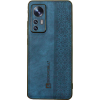 Bodycell Pattern Leather - Σκληρή Θήκη Xiaomi 12 / 12X - Blue (5206015068836)