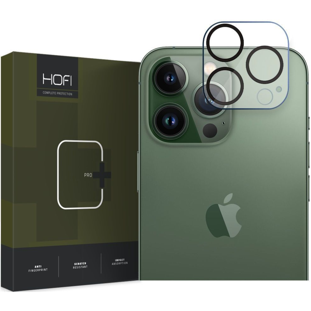 Hofi Cam Pro+ Camera Tempered Glass - Αντιχαρακτικό Γυαλί Προστασίας για Φακό Κάμερας - Apple iPhone 15 Pro / 15 Pro Max - Clear (9319456604443)
