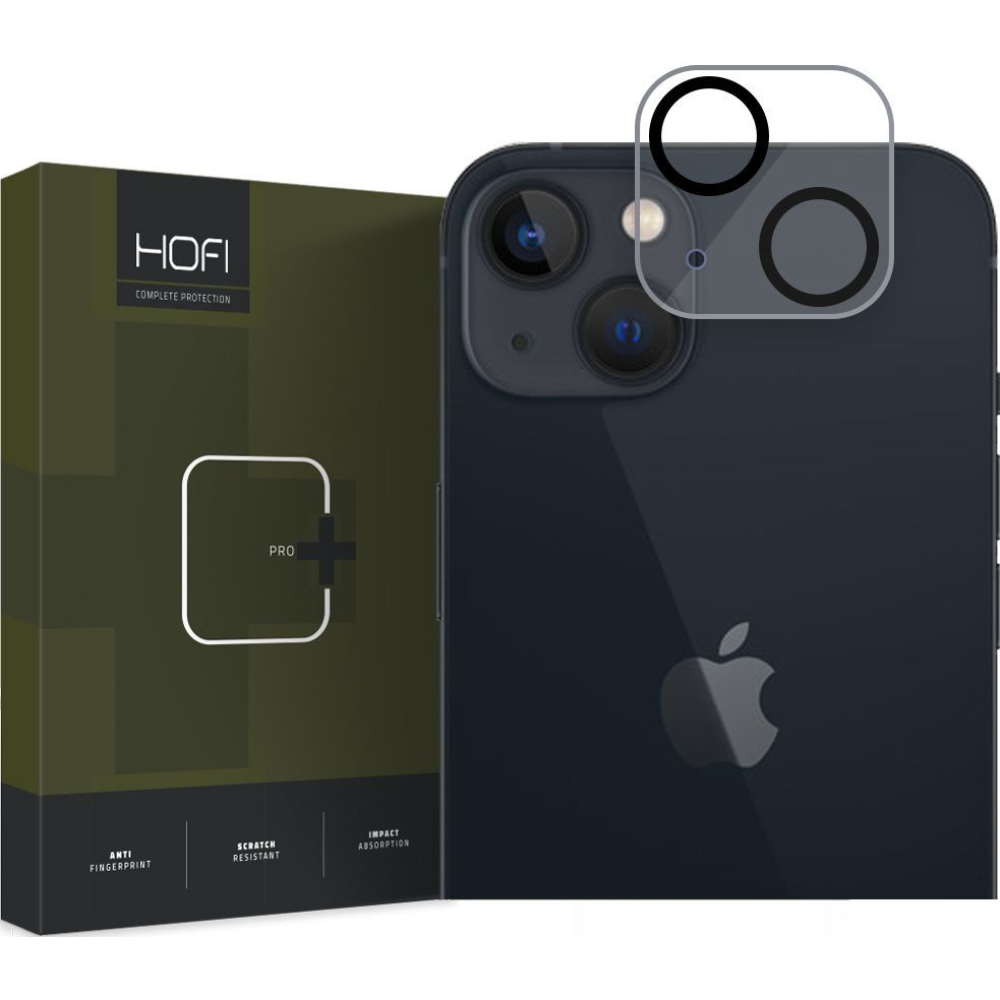 Hofi Cam Pro+ Camera Tempered Glass - Αντιχαρακτικό Γυαλί Προστασίας για Φακό Κάμερας - Apple iPhone 15 / 15 Plus - Clear (9319456604450)