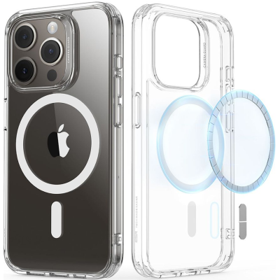 Θήκη iPhone 15 Pro Max ESR Classic Hybrid HaloLock Ανθεκτική με MagSafe - Clear (4894240173497)