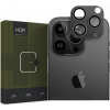 Hofi FullCam Pro+ - Μεταλλικό Προστατευτικό Κάλυμμα με Tempered Glass για Φακό Κάμερας - Apple iPhone 15 Pro / 15 Pro Max - Black (9319456604542)
