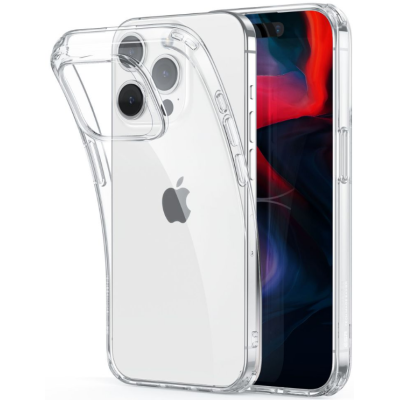 ESR Project Zero - Ανθεκτική Διάφανη Θήκη Σιλικόνης - Apple iPhone 15 Pro Max - Clear (4894240173367)