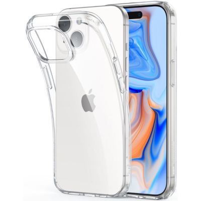 ESR Project Zero - Ανθεκτική Διάφανη Θήκη Σιλικόνης - Apple iPhone 15 - Clear (4894240173336)