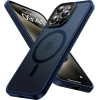 HappyCase Ημιδιάφανη Σκληρή Θήκη MagSafe - Apple iPhone 15 Pro - Matte Dark Blue (8719246412400)