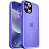 HappyCase Ημιδιάφανη Σκληρή Θήκη MagSafe - Apple iPhone 15 Pro Max - Matte Lila (8719246415333)