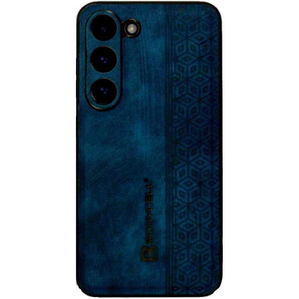 Bodycell Pattern Leather - Σκληρή Θήκη Samsung Galaxy S23 - Blue (5206015068812)