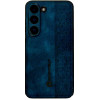 Bodycell Pattern Leather - Σκληρή Θήκη Samsung Galaxy S23 - Blue (5206015068812)