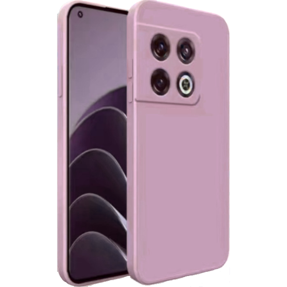 Bodycell Square Liquid Θήκη Σιλικόνης - OnePlus 10 Pro - Light Violet (5206015021121)