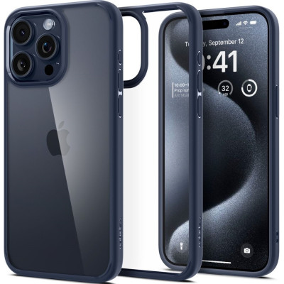 Spigen Ultra Hybrid Θήκη Apple iPhone 15 Pro - Navy Blue (ACS06711)