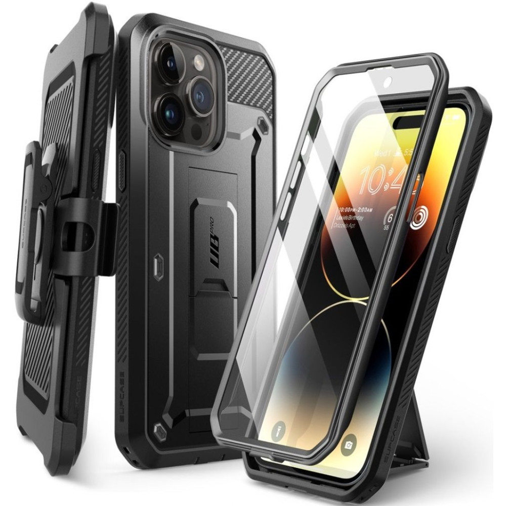 Supcase Ανθεκτική Θήκη Unicorn Beetle Pro - Apple iPhone 15 Pro Max - Black (843439137035)