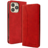 Θήκη Apple iPhone 15 Pro Max - Bodycell Book Case Πορτοφόλι - Red (5206015046803)