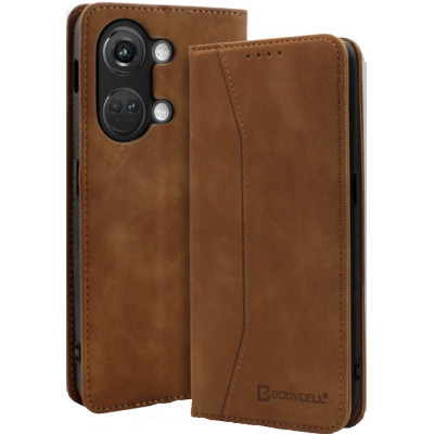 Bodycell Θήκη - Πορτοφόλι OnePlus Nord 3 - Brown (5206015047060)
