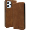 Bodycell Θήκη - Πορτοφόλι Xiaomi Redmi 12 - Brown (5206015025648)
